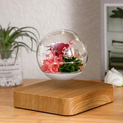 Magnetic Levitation Perpetual Flower Ornament