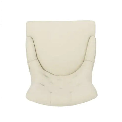 Beige Dining Chair with Fabric (21.50 inches)