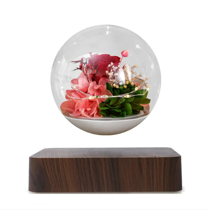 Magnetic Levitation Perpetual Flower Ornament